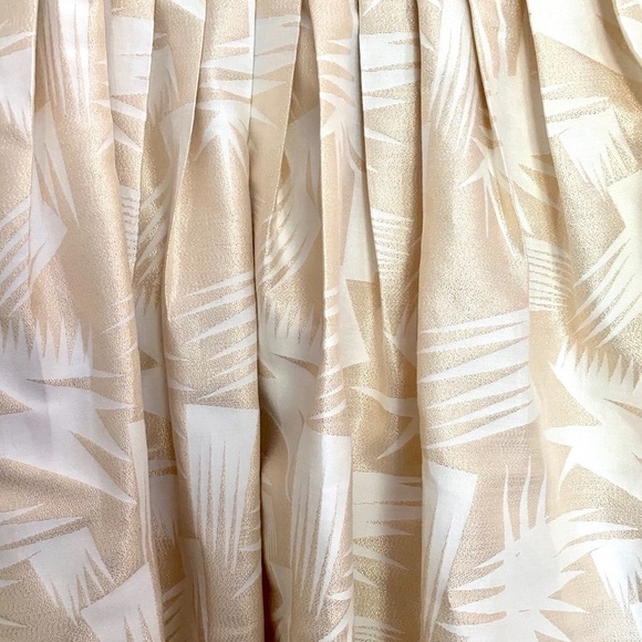 Gianni Bini Cream and Gold Cocktail Dress - Picture 7 of 8